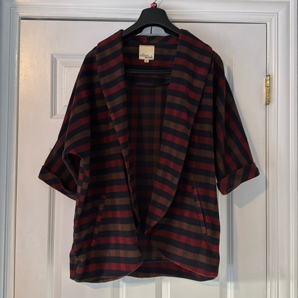 Olive and Oak Wrap Coat